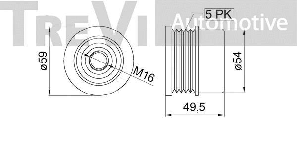 Alternator Freewheel Clutch
