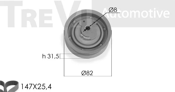 Timing Belt Kit (KD1289)