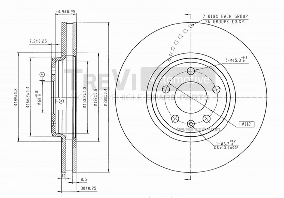Brake Disc (BD1239)
