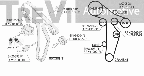Timing Belt Kit (KD1425)