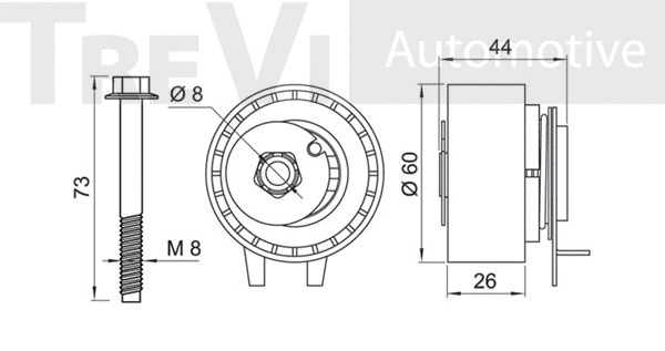Tensioner Pulley, timing belt