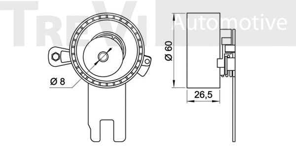 Tensioner Pulley, timing belt