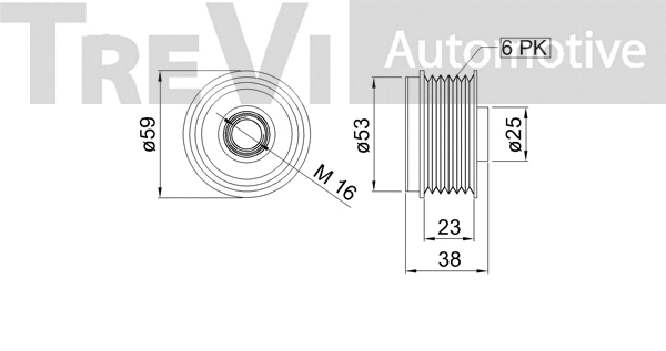 Alternator Freewheel Clutch