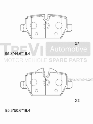 Brake Pad Set, disc brake (PF1267)