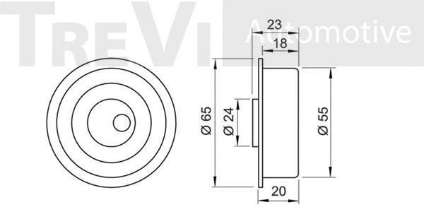 Tensioner Pulley, timing belt