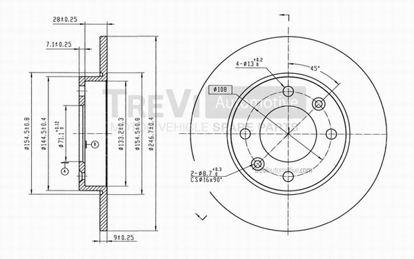 Brake Disc (BD1063)