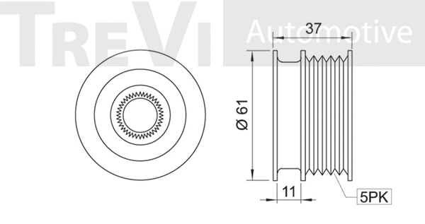 Alternator Freewheel Clutch