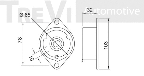 Tensioner Lever, V-ribbed belt