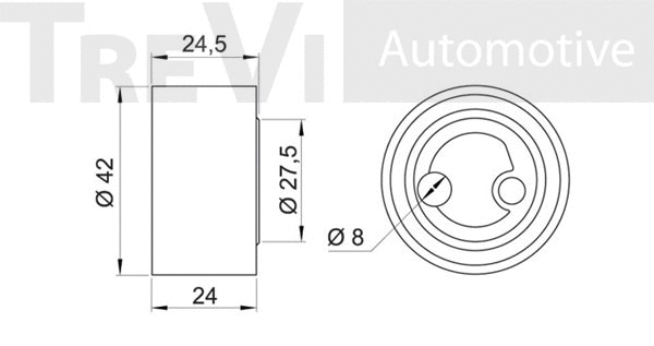 Tensioner Pulley, timing belt