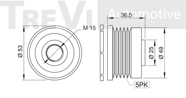 Alternator Freewheel Clutch