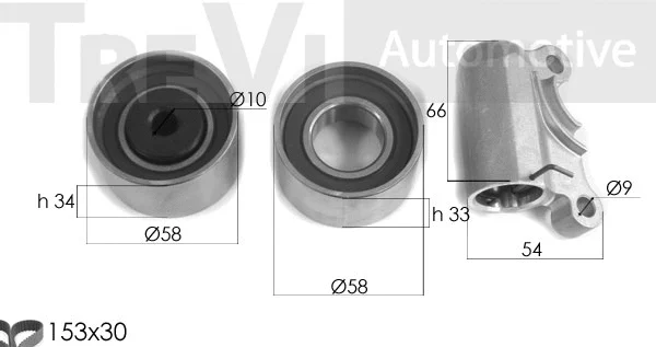 Timing Belt Kit (KD1381)