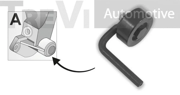 Deflection/Guide Pulley, V-ribbed belt (TA2039)
