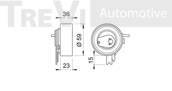 Tensioner Pulley, timing belt
