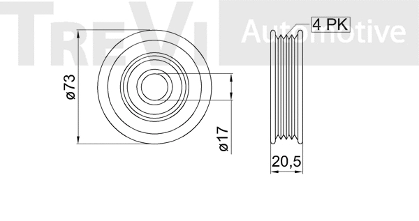 Tensioner Pulley, timing belt
