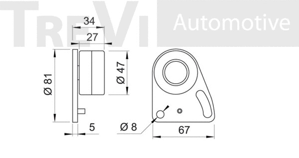 Tensioner Pulley, timing belt