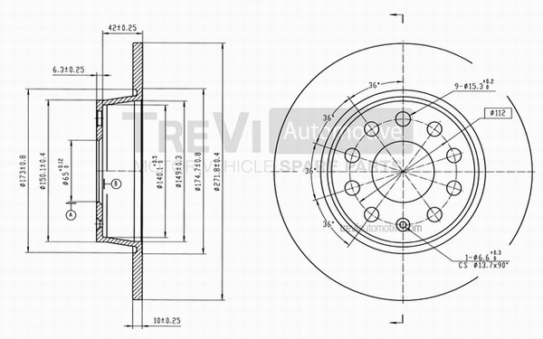 Brake Disc (BD1088)