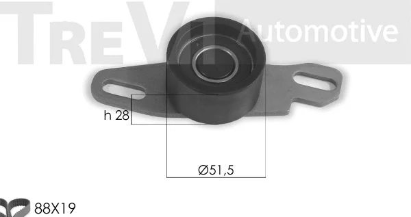 Timing Belt Kit (KD1435)
