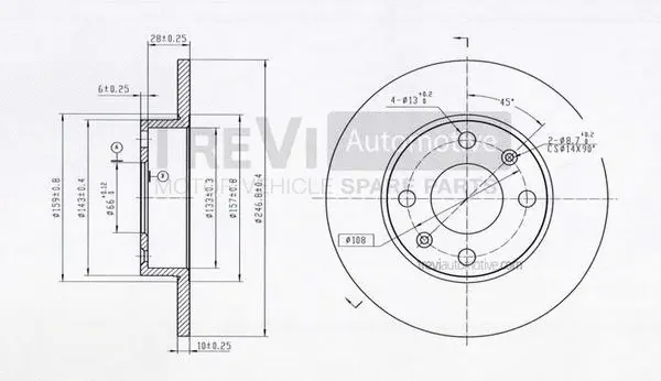 Brake Disc (BD1003)