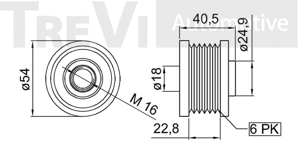 Alternator Freewheel Clutch