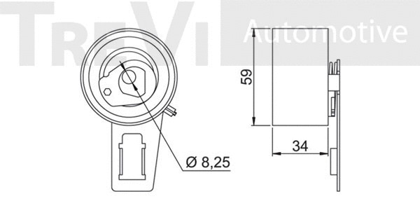 Tensioner Pulley, timing belt