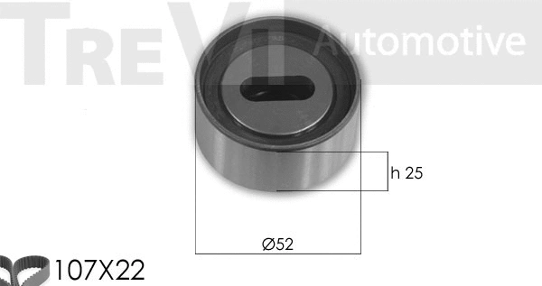 Timing Belt Kit (KD1308)