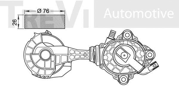 Tensioner Lever, V-ribbed belt