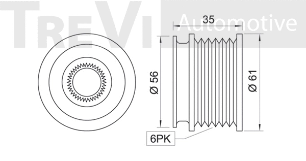 Alternator Freewheel Clutch