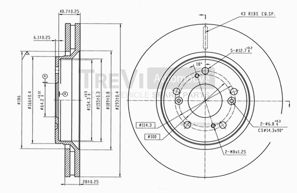 Brake Disc (BD1242)