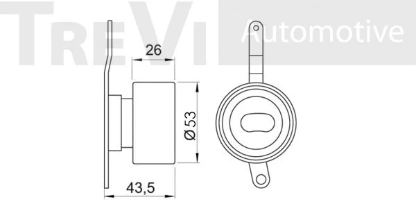 Tensioner Pulley, timing belt