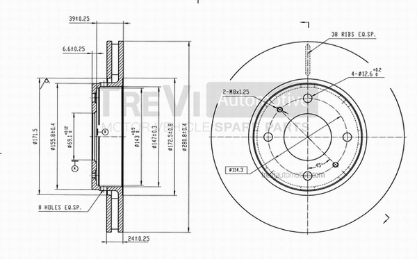 Brake Disc (BD1127)