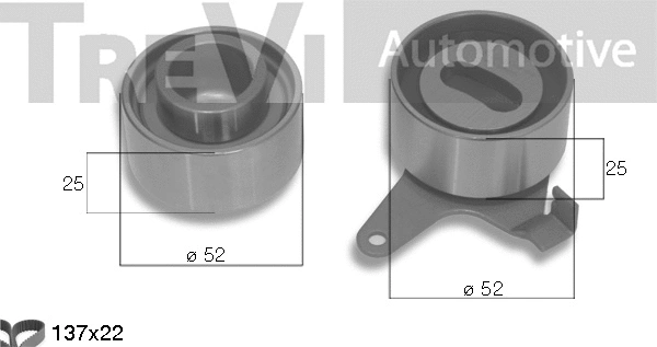 Timing Belt Kit (KD1374)