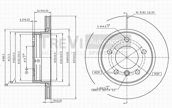 Brake Disc (BD1128)