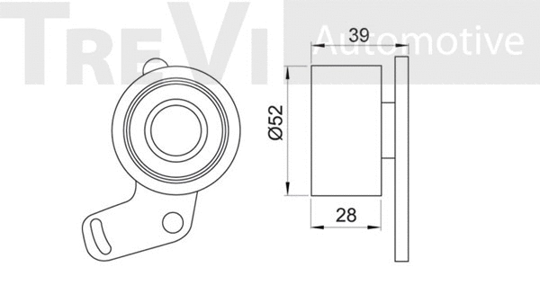 Tensioner Pulley, timing belt