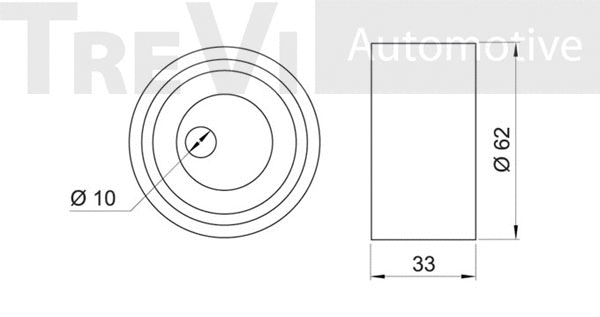 Tensioner Pulley, timing belt