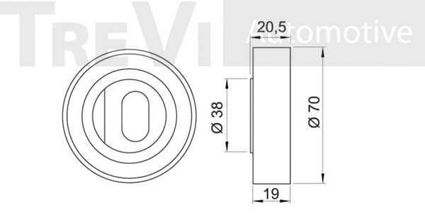 Tensioner Pulley, timing belt