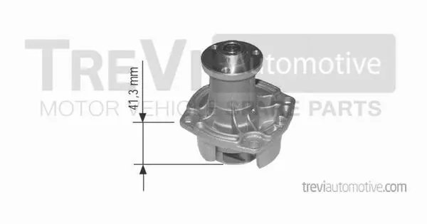 Water Pump, engine cooling (TP201)