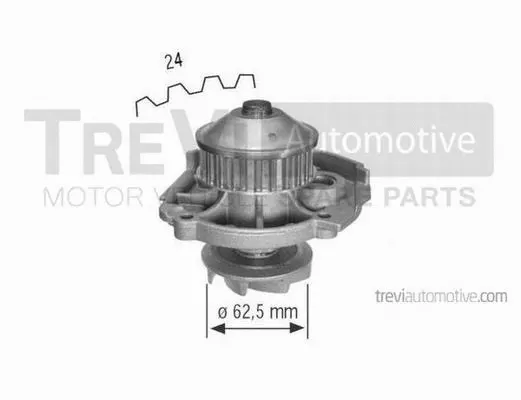 Water Pump, engine cooling (TP839)
