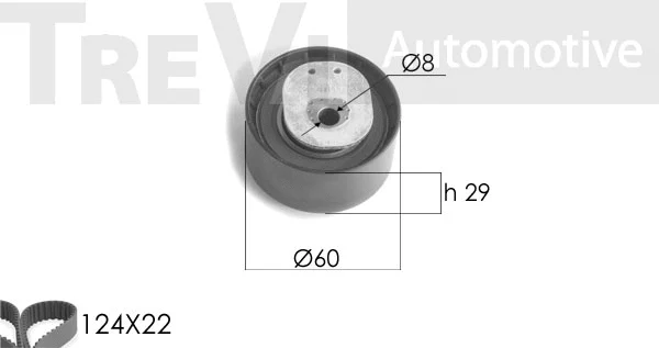 Timing Belt Kit (KD1208)