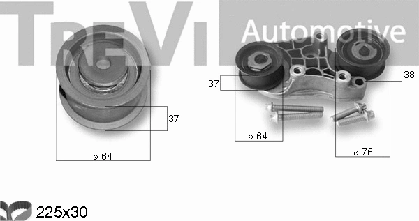 Timing Belt Kit (KD1351)