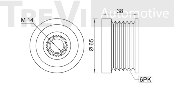 Alternator Freewheel Clutch