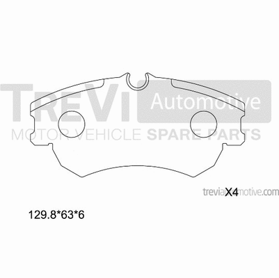 Brake Pad Set, disc brake (PF1037)