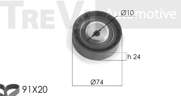 Timing Belt Kit (KD1163)