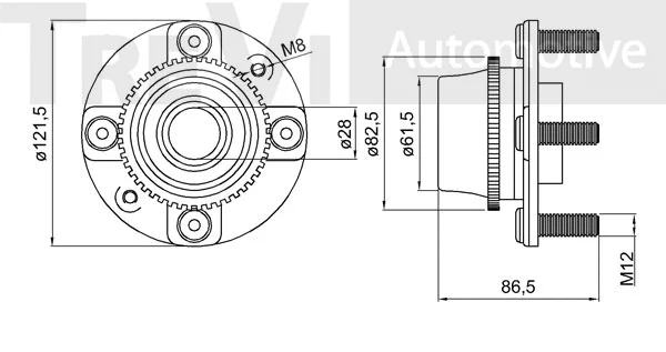 Wheel Bearing Kit (WB2015)