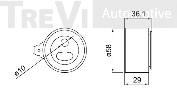 Tensioner Pulley, timing belt