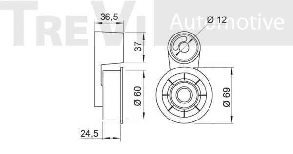 Tensioner Pulley, timing belt