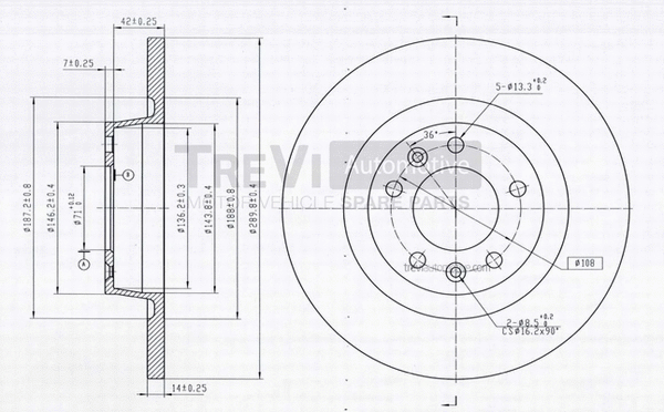 Brake Disc (BD1076)