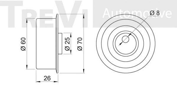 Tensioner Pulley, timing belt