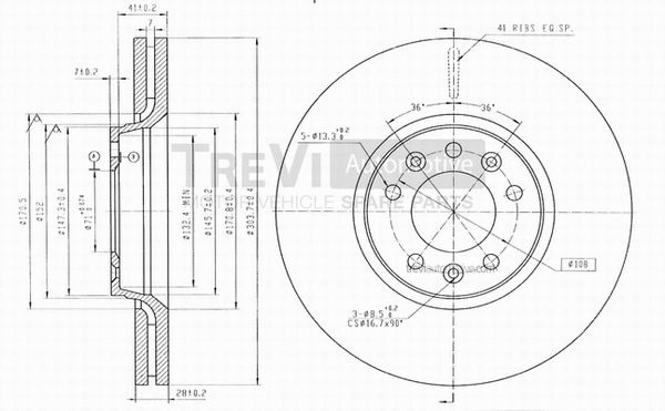 Brake Disc (BD1225)