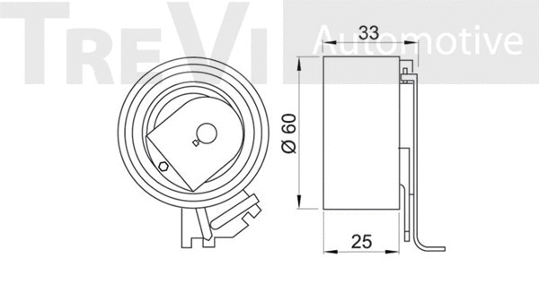 Tensioner Pulley, timing belt