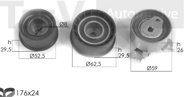 Timing Belt Kit (KD1073)